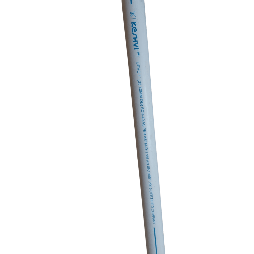 UPVC 1" (33.40MM OD) SCH-40 Pipe